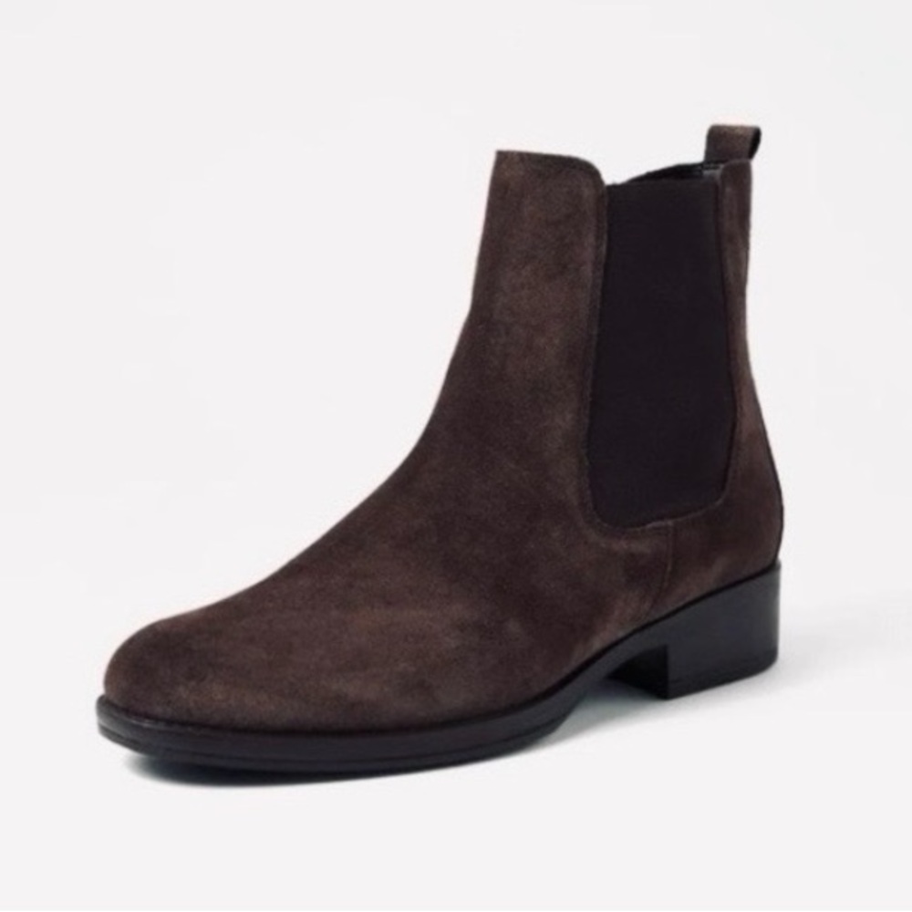 Aquatalia Brown Ankle Boots